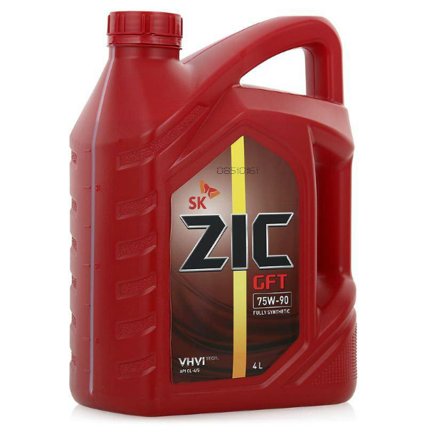 Трансмиссионное масло для МКПП Zic GFT 75w90 синтетическое (4 л)